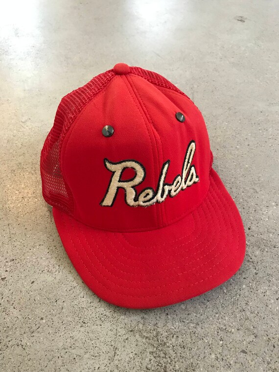 Vintage UNLV Rebels Spiked Trucker Hat - image 3