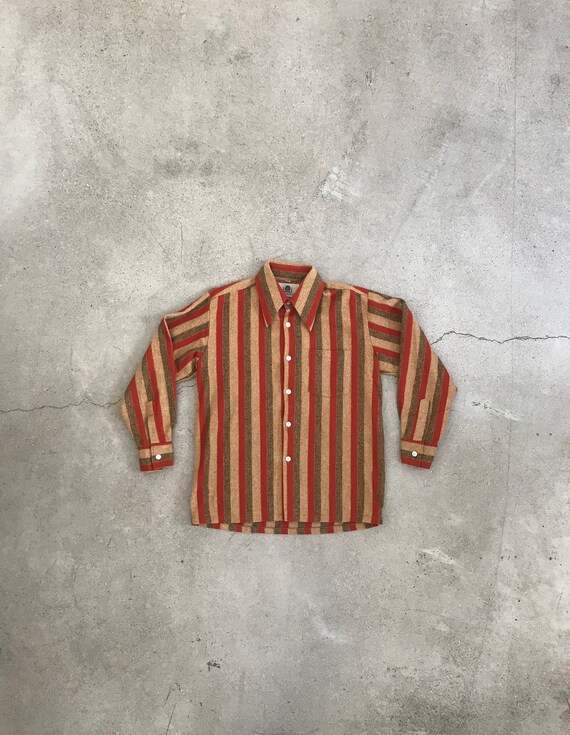 Vintage Striped Flannel