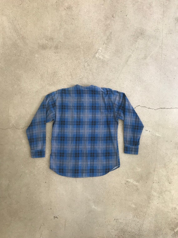 Vintage Mandarin Neck Flannel - image 5