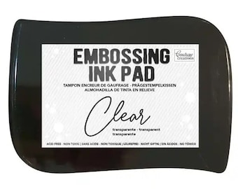 Embossing Ink Pad- Clear- Couture Creations