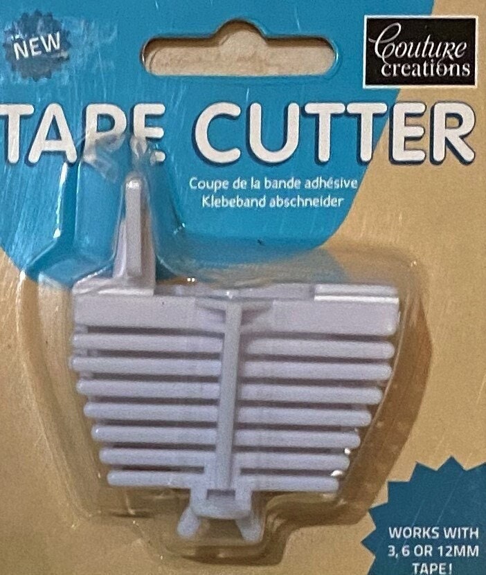 Tape Cuttercouture Creationsfor Double Sided Tapewhite Etsy
