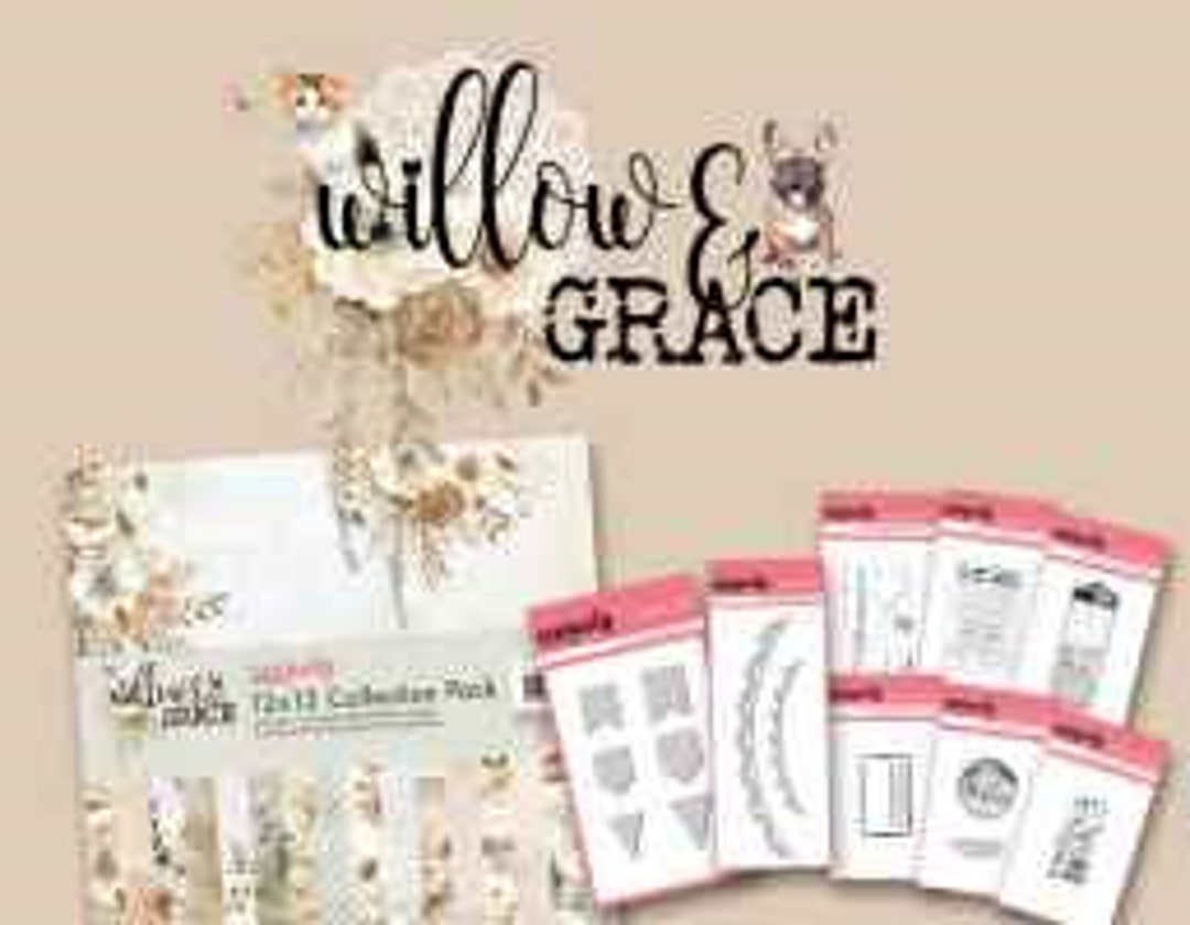 12x12 Papers-various- Willow & Grace- Uniquely Creative - Etsy