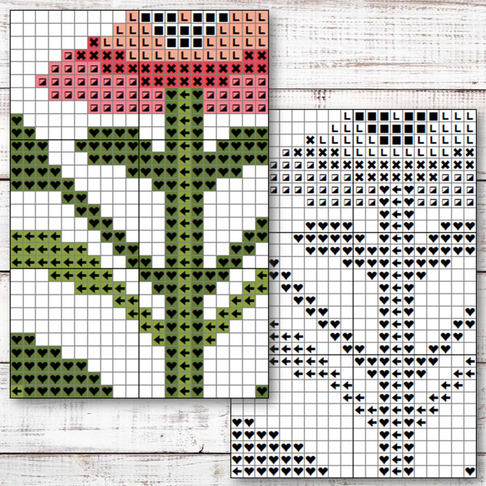 Polish Folk Art Cross Stitch Pattern PDF Ethnic Floral - Etsy