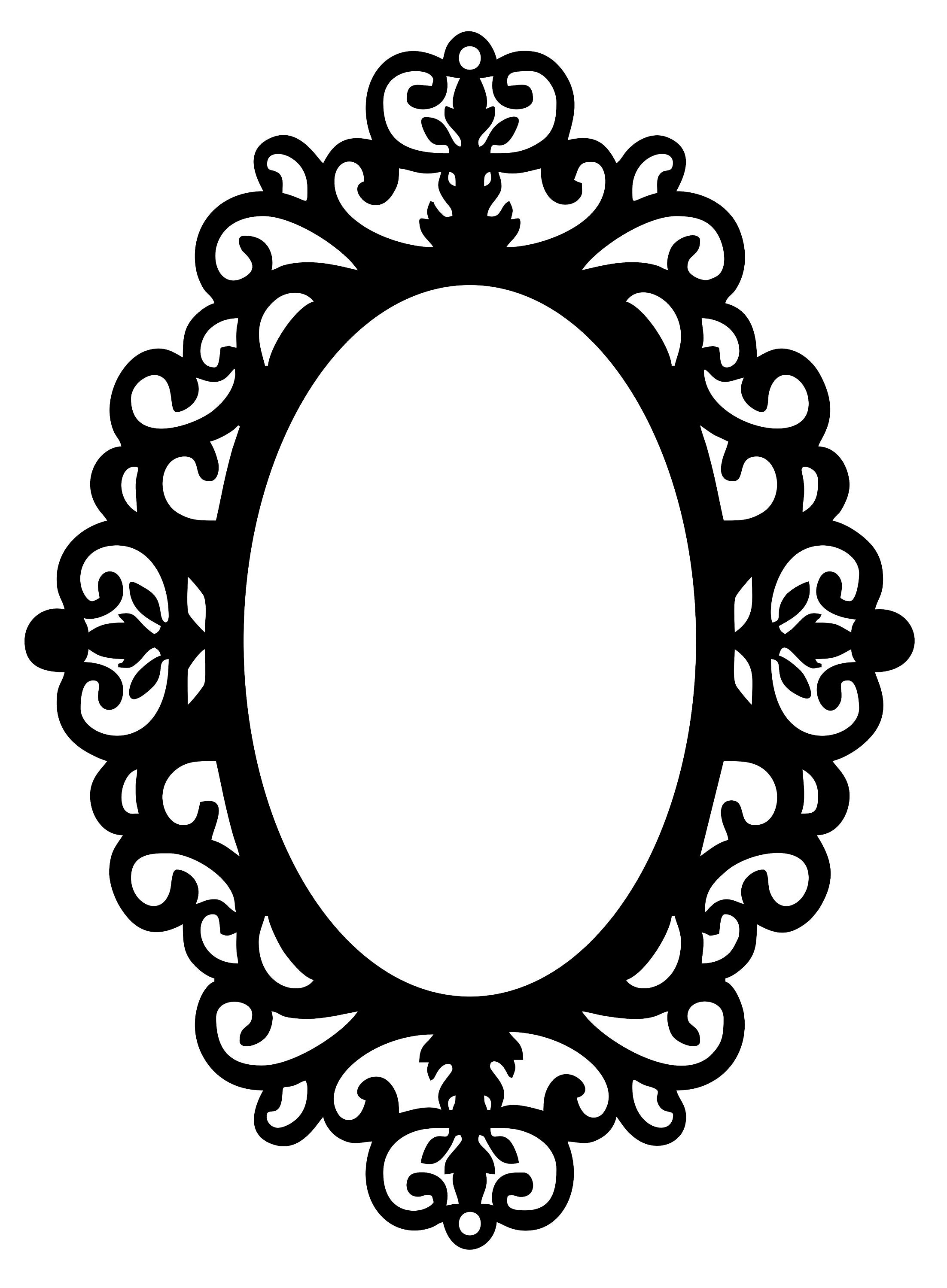 Baroque Frame in 41 X 30 Cm or 35 X 25 Cm or 30 X 21 Cm. Wood - Etsy UK