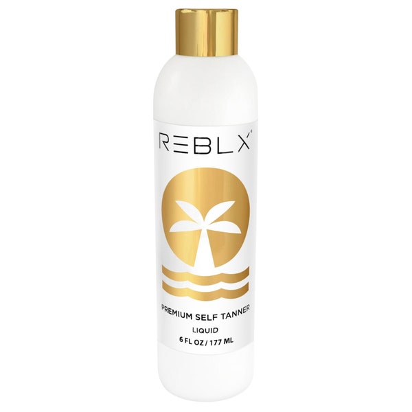 REBLX Premium Self Tanner - Best Self-Tanner for Face and Body - Blend of Premium & Natural Ingredients - Vegan Friendly - Cruelty Free