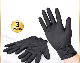 Guantes autobronceadores / Guantes desechables para autobronceador / Guantes para aplicación de bronceado sin sol / 3 pares / Venice Gold