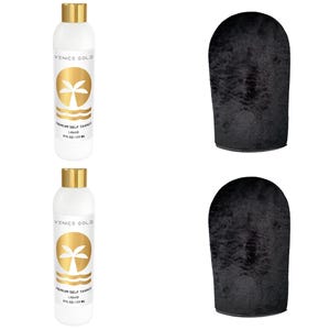 Venice Gold Premium Self Tanner - Bundle - Best Self-Tanner for Face and Body - Blend of Premium & Natural Ingredients - Vegan Friendly