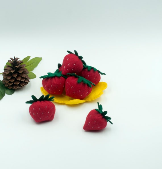 strawberry play kitchen