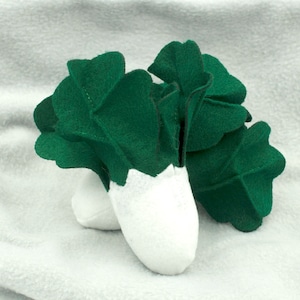 Felt food Bok Choy, Play food, Pretend food for play kitchen, Felt vegetables