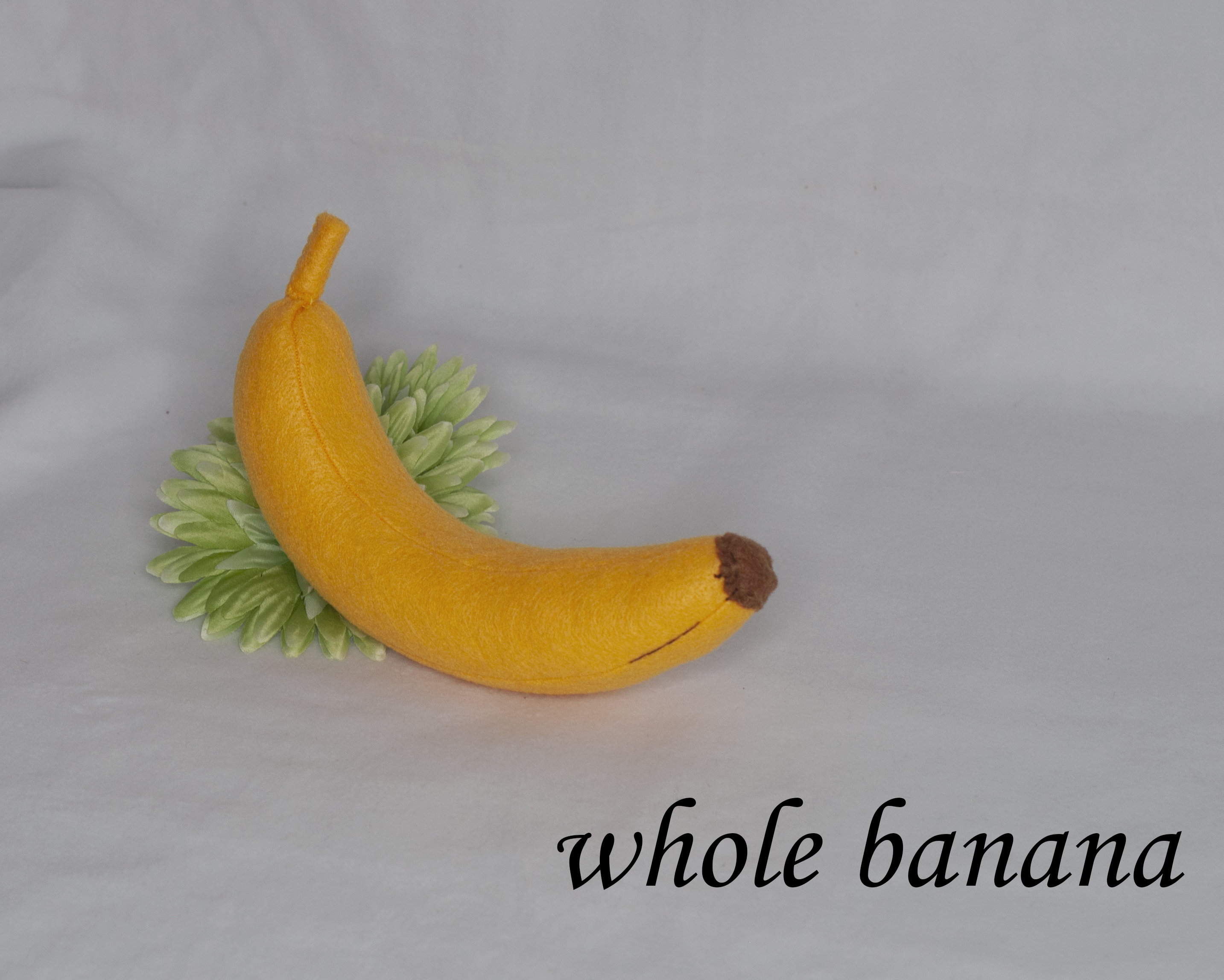 Felt Play Food Banana Set Play Food Pretend Food for Play Etsy