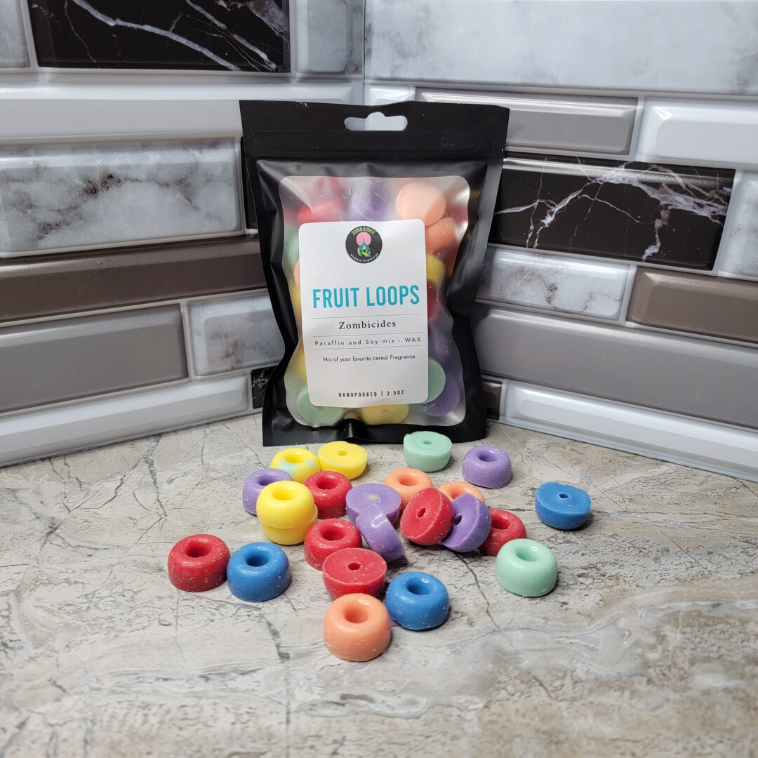 Fruit Loops Wax Melts Soy and Paraffin Tarts Mixed Colors Room Etsy