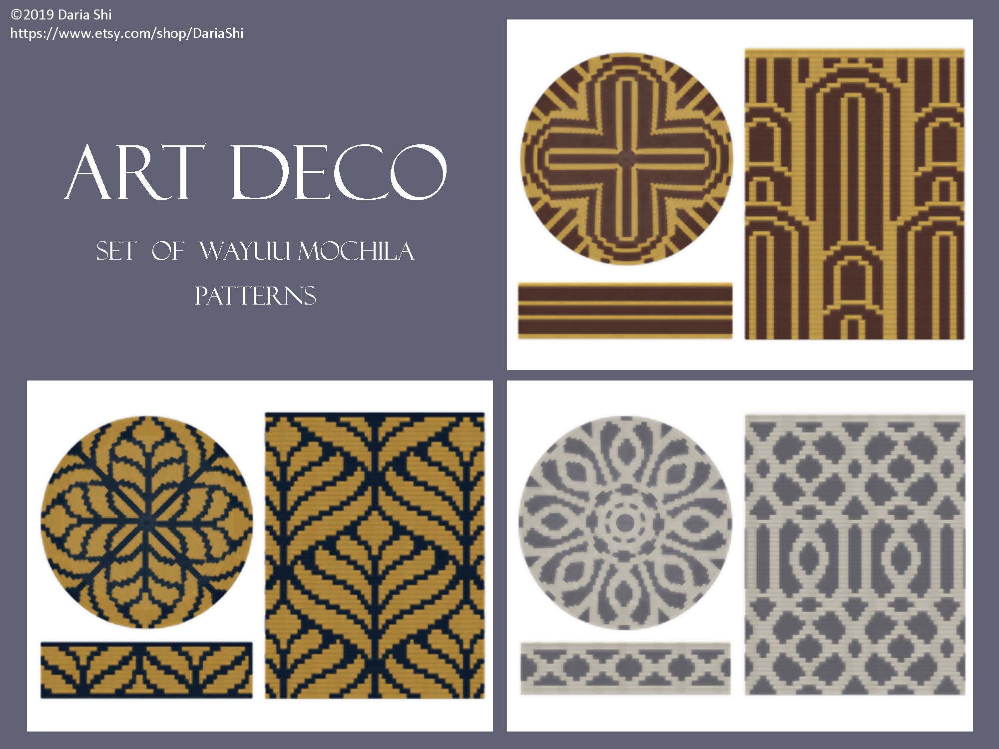 wayuu mochila patterns