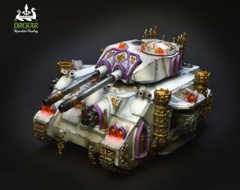 アデプタ・ソロリタス・キャスティゲーター戦車の塗装済みミニチュア アデプタ・ソロリタス・キャスティゲーター戦車の塗装済みミニチュア