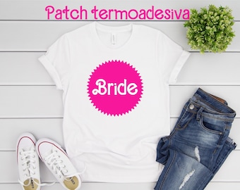 Parches para despedida de soltera, etiquetas termoadhesivas, parches termoadhesivos, camisetas DIY, camisetas para despedida de soltera, camisetas para novias