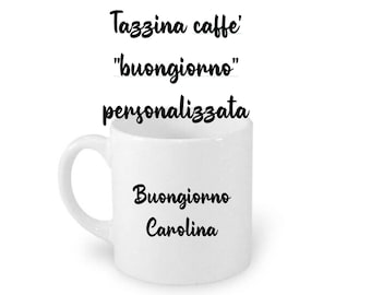 Personalized espresso mug with your name. Customizable coffee mug. Personalized coffee cup. Christmas gift. Espresso custom mug. Mother dad