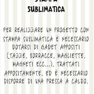 Servizio stampa sublimatica. Foglio con stampa a sublimazione pronto da stampare. Progetto per sublimazione su richiesta immagine 3