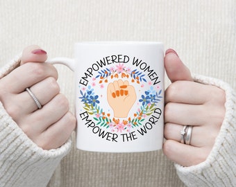 Feminism women mug. Mother's day gift idea. Best friend birthday gift. Feminist mug. Girl power gift idea.