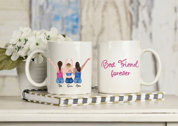 Tazza personalizzata. Idea regalo compleanno amica. Coffee mug