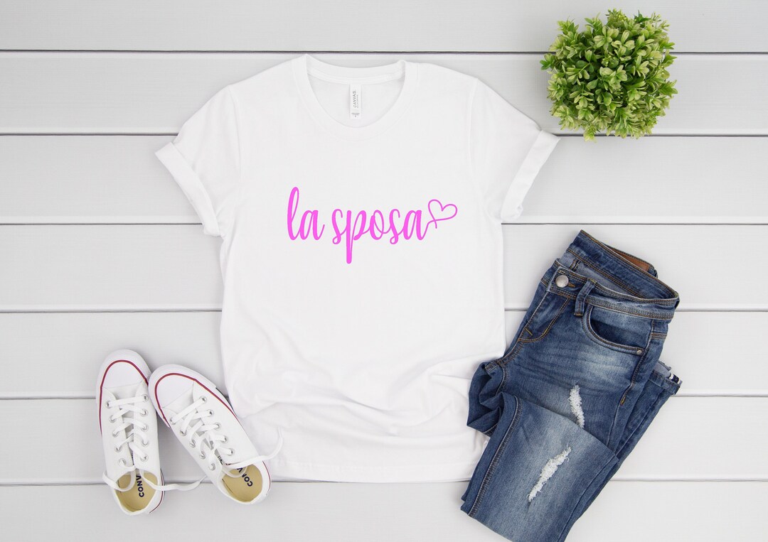 T-shirts pour enterrement de vie de jeune fille. Idée cadeau de mariée