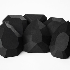 Pudełko na biżuterię z papieru 3D Low Poly Rzeźba z papieru DIY prezent Trofeum ścienne do domu wzór pepakura szablon pudełko papierowe pudełko prezentowe