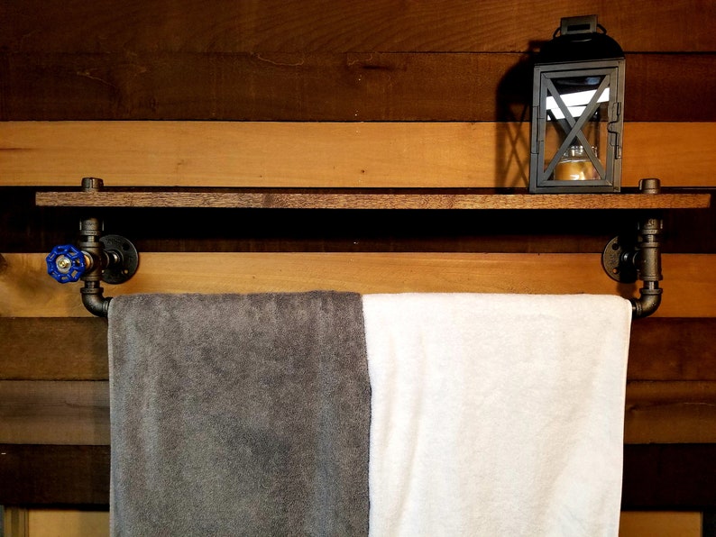 towel bar shelf combo
