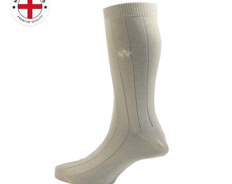Sea Island Cotton Socks – Cream