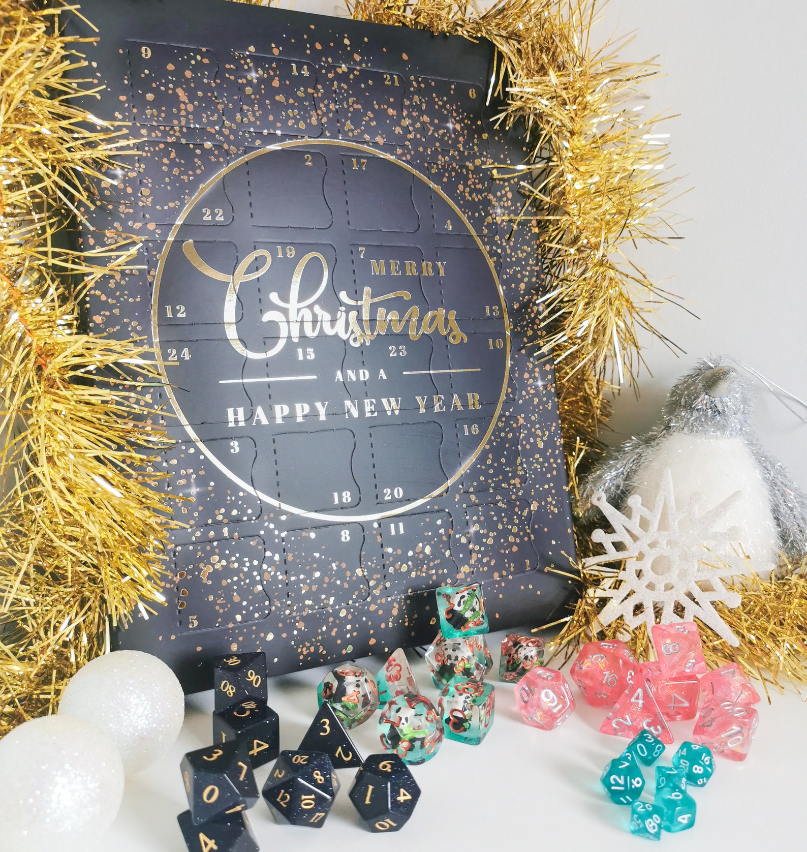 Luxury Dice Advent Calendar 2022 24 Day Dungeons And Dragons Etsy 