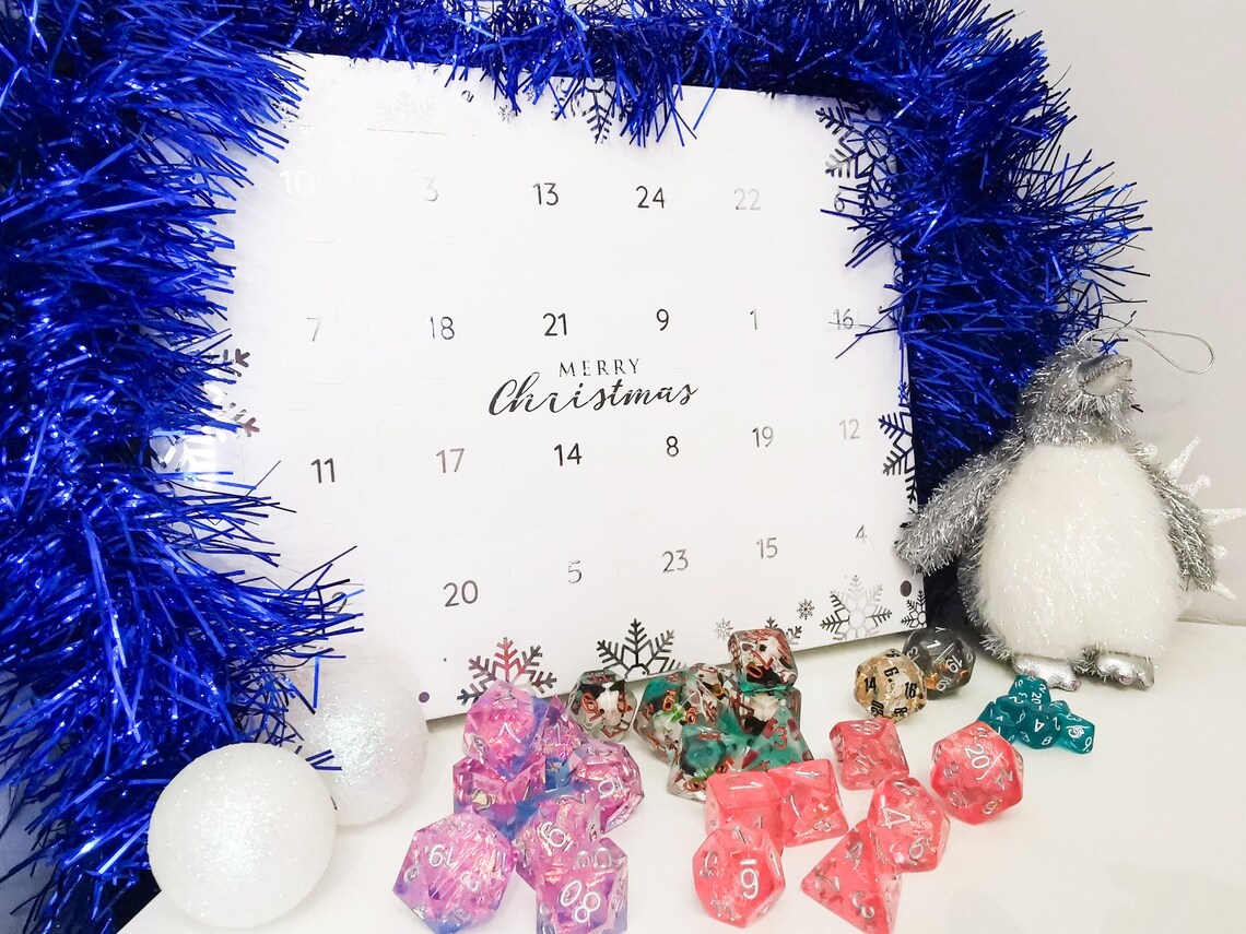 Deluxe Dice Advent Calendar 2022 24 Day Dungeons and Dragons - Etsy Canada Deluxe Dice Advent Calendar 2022 24 Day Dungeons and Dragons - Etsy Canada