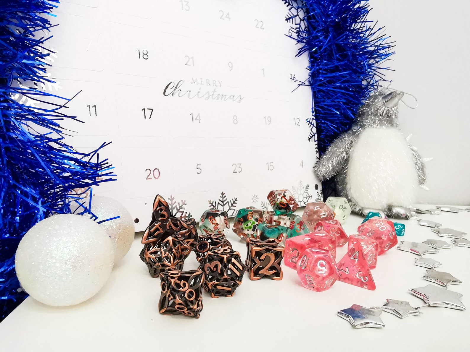 Deluxe Dice Advent Calendar 2022 24 Day Dungeons And Dragons Etsy 