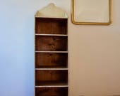 Antique Etagere, Small Shelves, Shabby Chic Bookcase