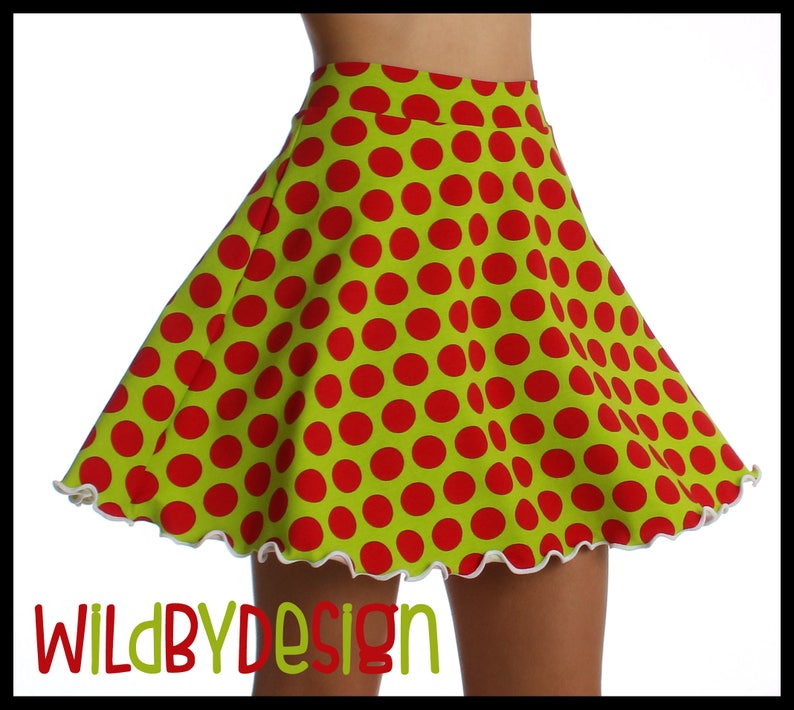 Skater Skirt Sewing Pattern PDF Pattern Twirl Skirt Yoga Skirt