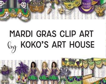 Mardi Gras Clipart Fashion Girls Fat Tuesday New Orleans Masks Harlequin Carnival Glitter Graphic Digital Clip Art Planner Stickers Mardi Gras Clipart Fashion Girls Fat Tuesday New Orleans Masks Harlequin Carnival Glitter Graphic Digital Clip Art Planner Stickers