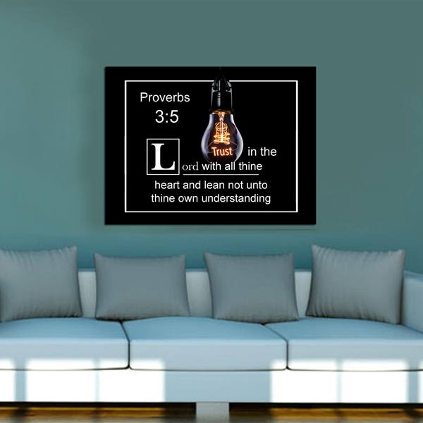 Framed Bible Verse - Etsy