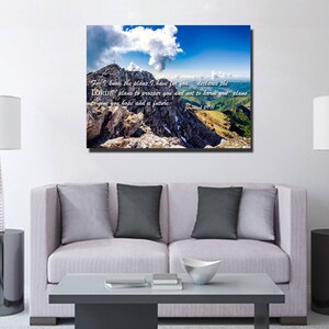 Jeremiah 29:11 #4 NIV &#39;For I Know the Plans I have for you&#39; Jeremiah 29 11 Wall Art | Canvas | Print | Wall Hanging | Framed | Wall Decor