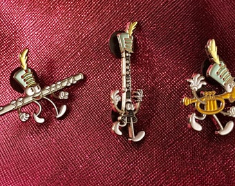 Custom bundle of three instrument band geek pins