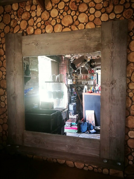 Reclaimed Mirror 49"x49"