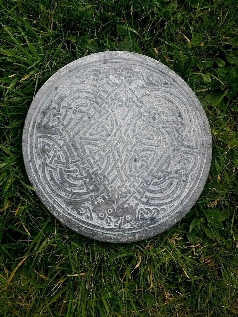 Stepping Stone Garden Ornament Etsy
