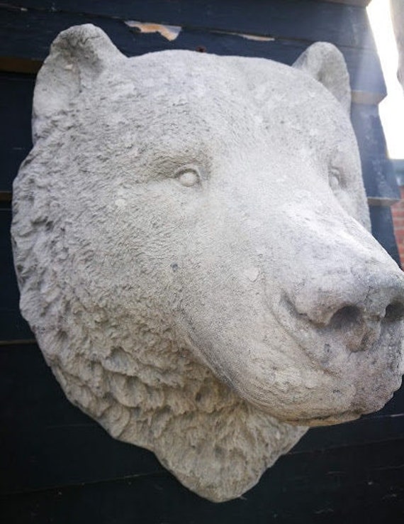 Bear Head Wall Hanging Plaque Ornament