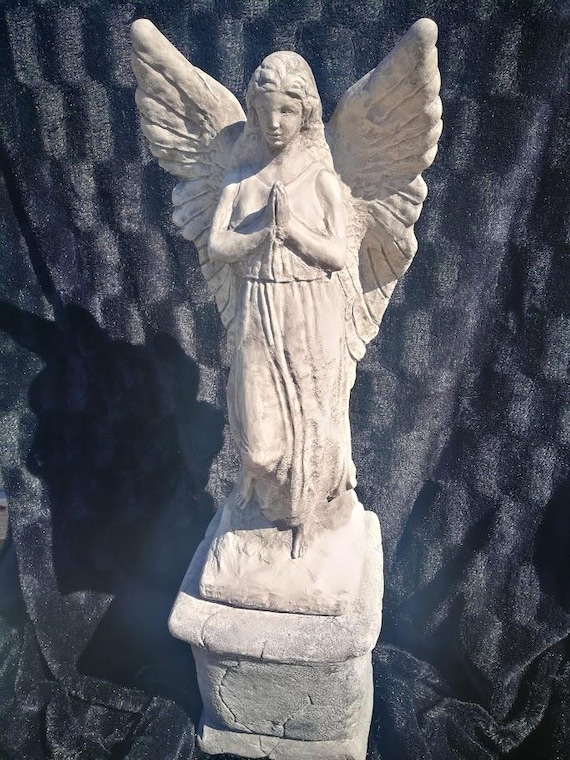 Angel statue, decorative wing angel women sculpture