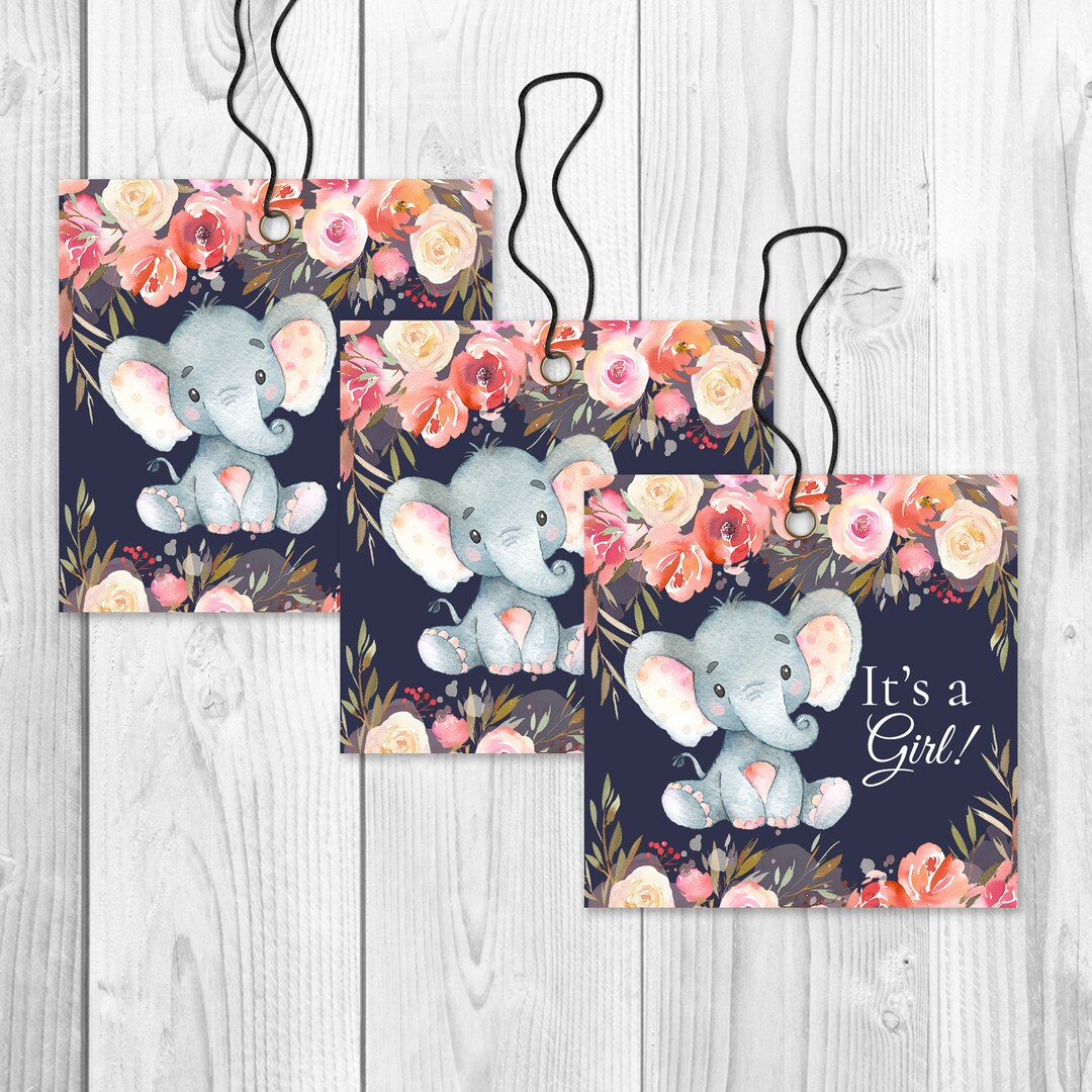 Its a Girl Tags Its a Girl Tag Nail Polish Tag Its a Girl - Etsy