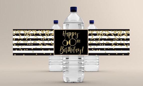 60th Birthday Ideas 60th Decorations Cheers To 60 Years Etsy