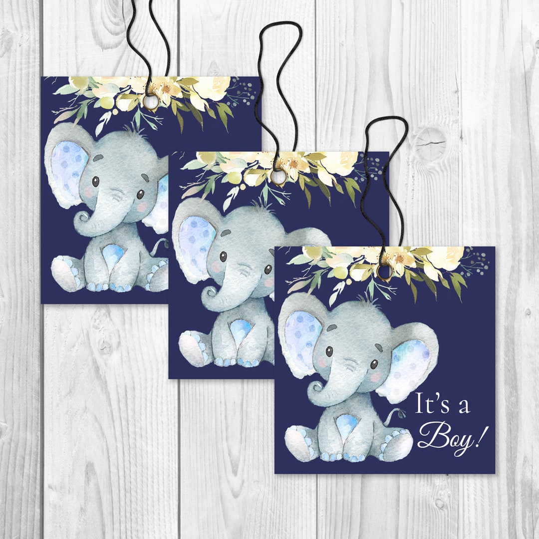 Its a Boy Tags Its a Boy Tag Nail Polish Tags Babyshower - Etsy