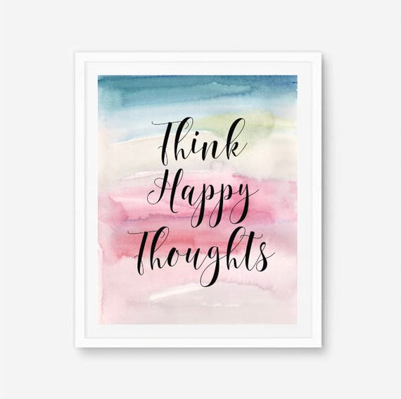 Elegant Think Positive Thoughts Images