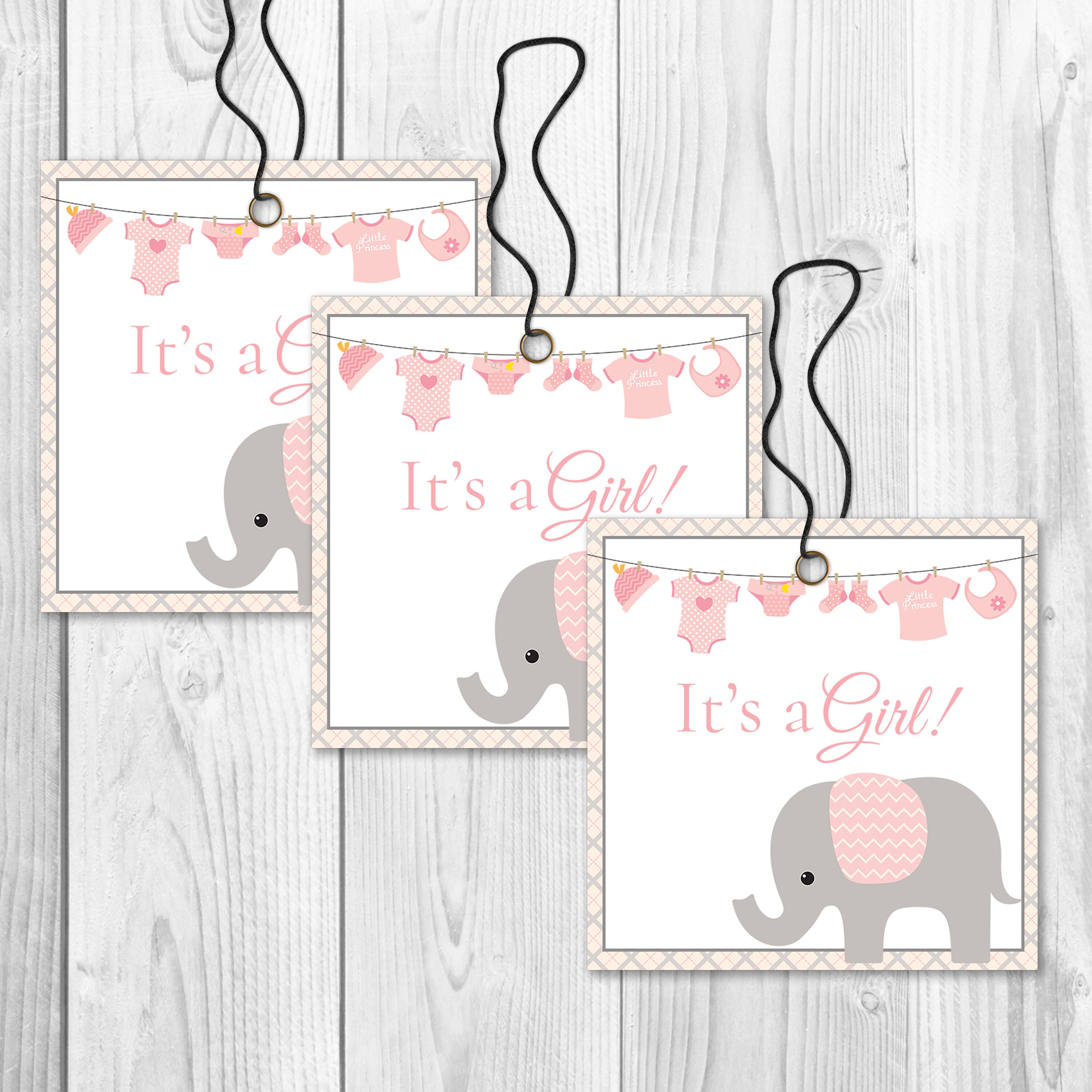 Its a girl tags its a girl tag nail polish tag its a girl Etsy