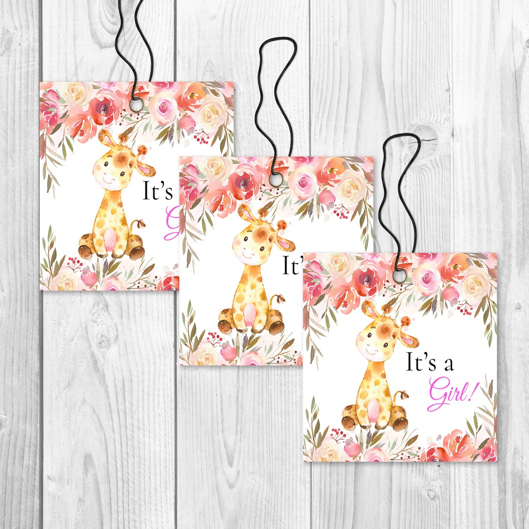 Its a Girl Tags Its a Girl Tag Nail Polish Tag Its a Girl - Etsy