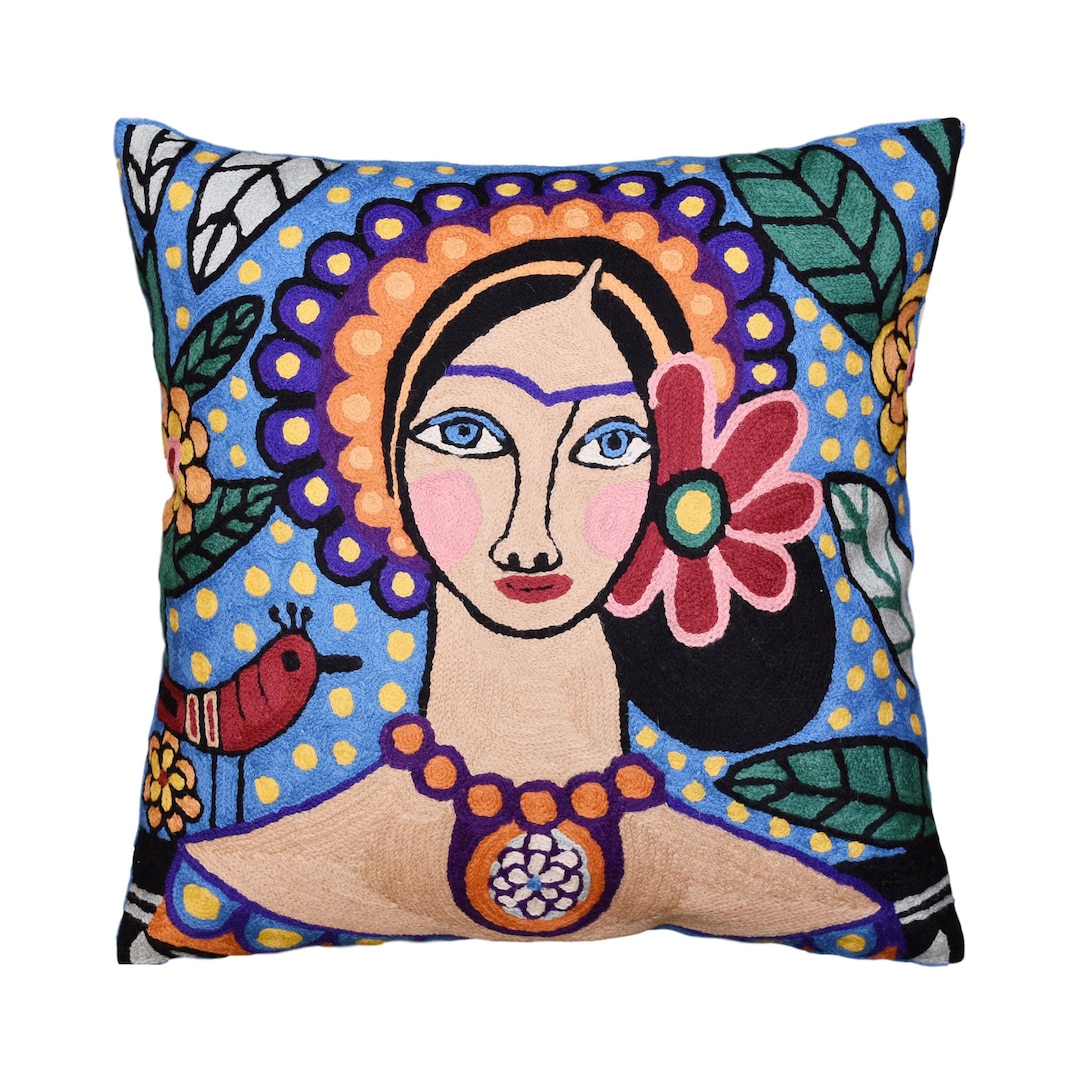 Frida Pillowcase - Pearl - King