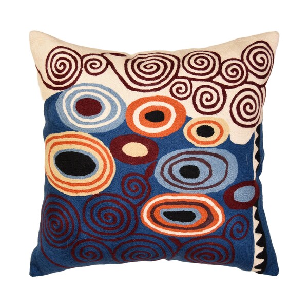 Blue Decorative Pillows - Etsy