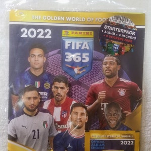 PANINI FIFA 365 2022  Starterpack 1 Album + 4 Packs + 6 Free Stickers. New & Sealed 100% Authentic by Panini