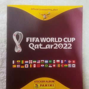 Panini FIFA World Cup 2022 Qatar Soft Cover Album SEULEMENT!!! Orange Version 100% Authentic By Panini