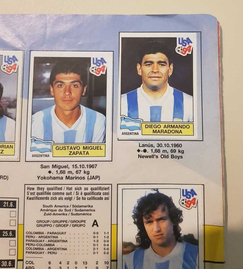 Carte Panini Voetbal 94 #3 Sonny Silooy (Ajax) - MINT - Rare